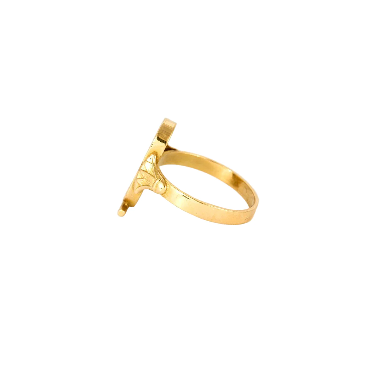 Bague Jonc  en or jaune - Image 4