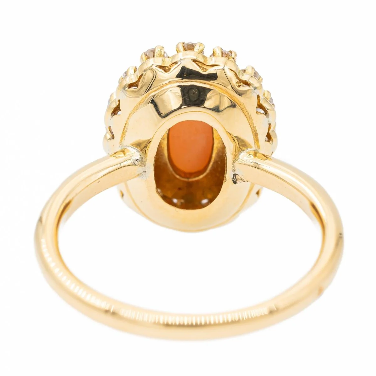 Bague Or jaune Corail - Image 5