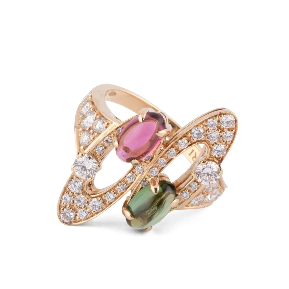 Bague or jaune de la maison Bvlgari modèle Elisia