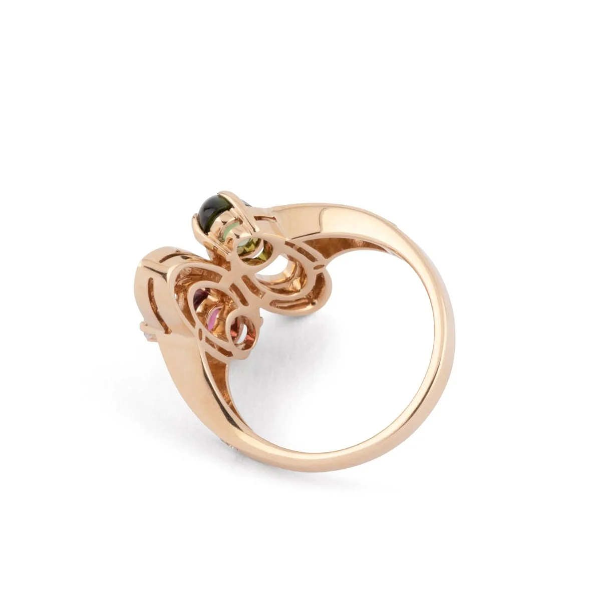Bague or jaune de la maison Bvlgari modèle Elisia - Image 2