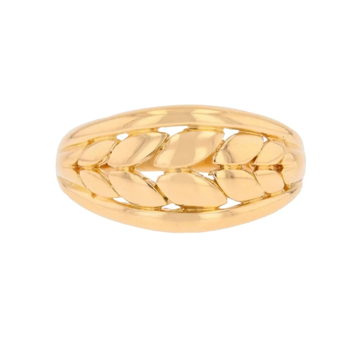 Bague Dôme en or jaune