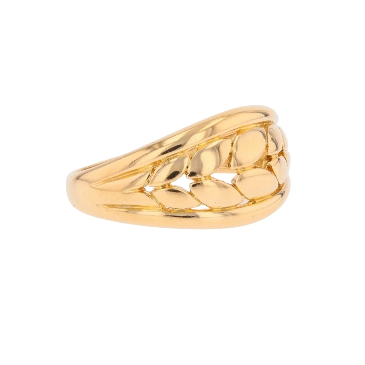 Bague Dôme en or jaune - Image 5