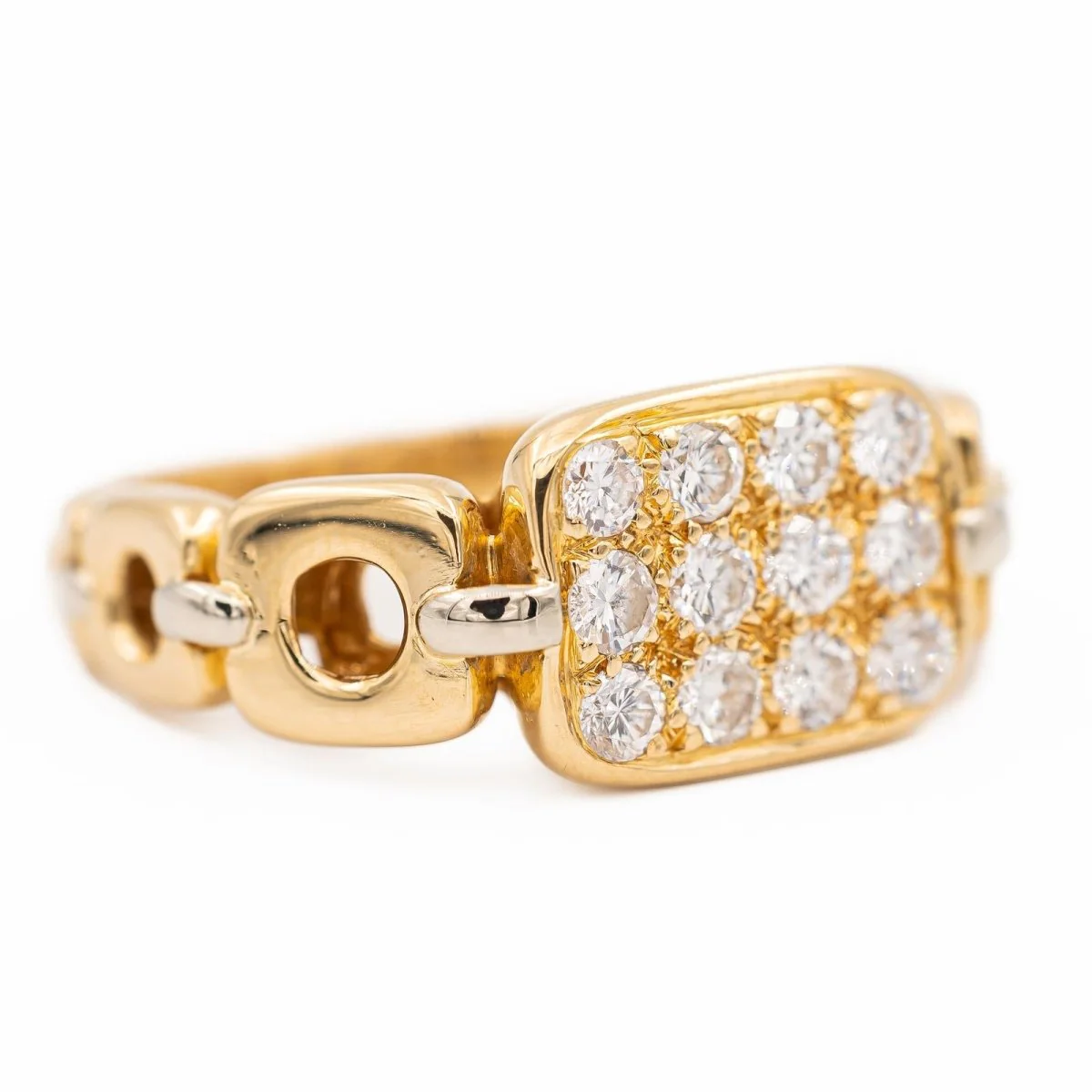 Bague Or jaune Diamant - Image 6