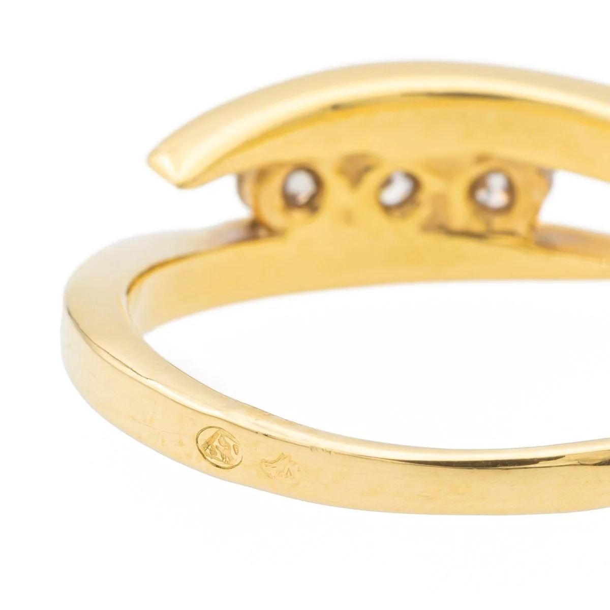 Bague Or jaune Diamant - Image 6