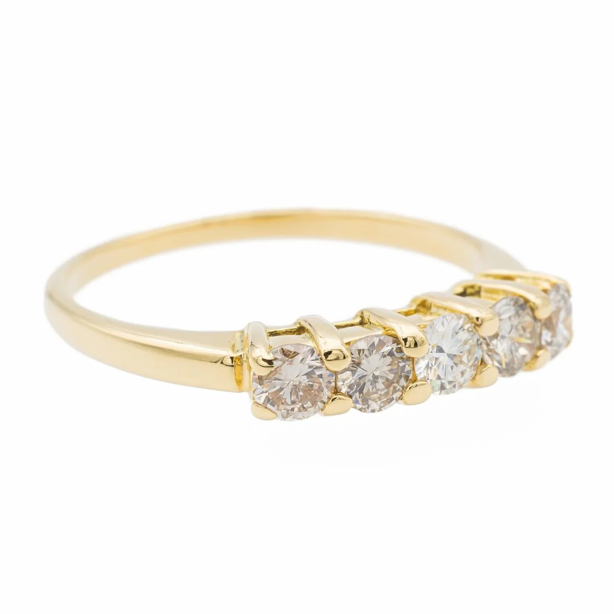 Bague Or jaune Diamant - Image 7