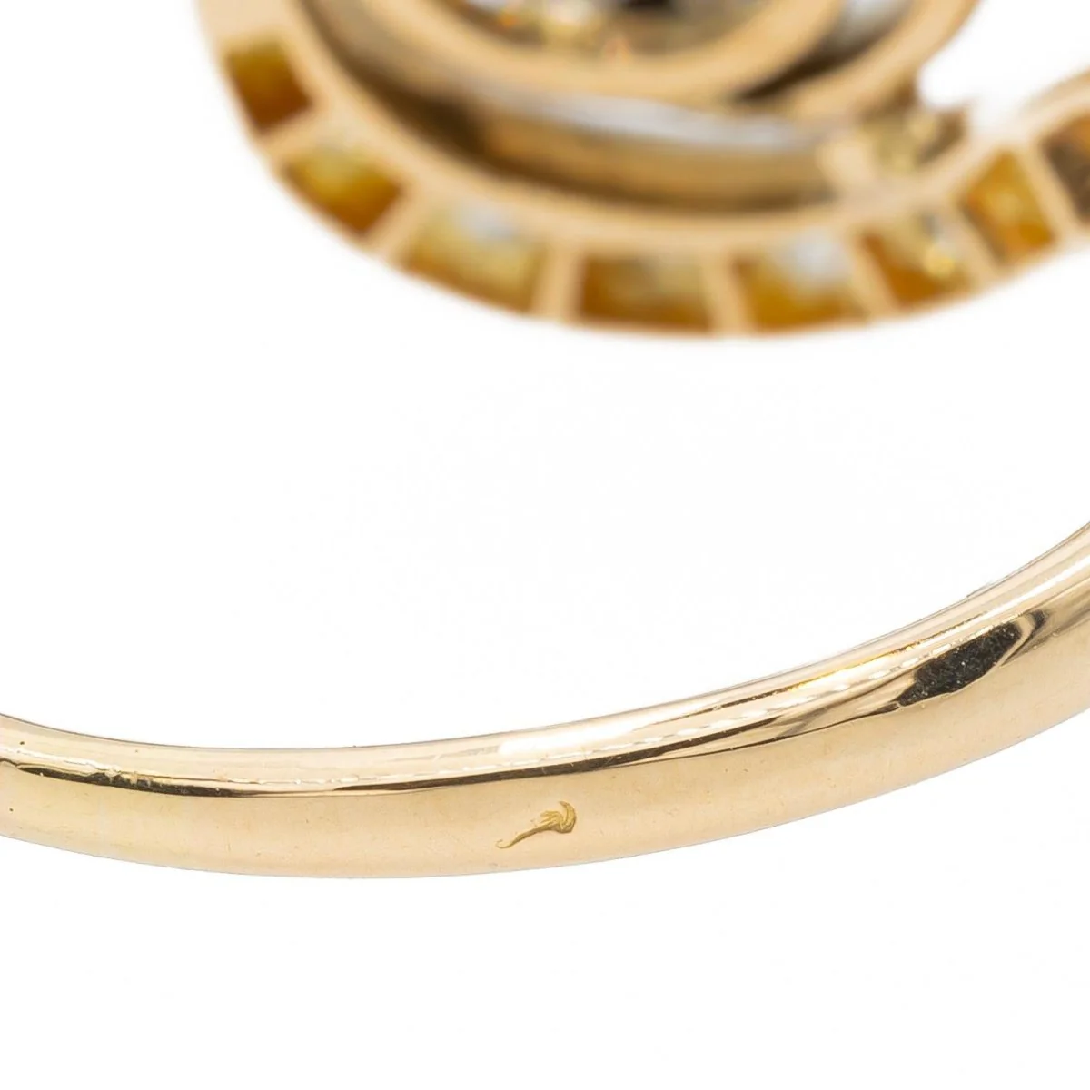 Bague Or jaune Diamant - Image 6