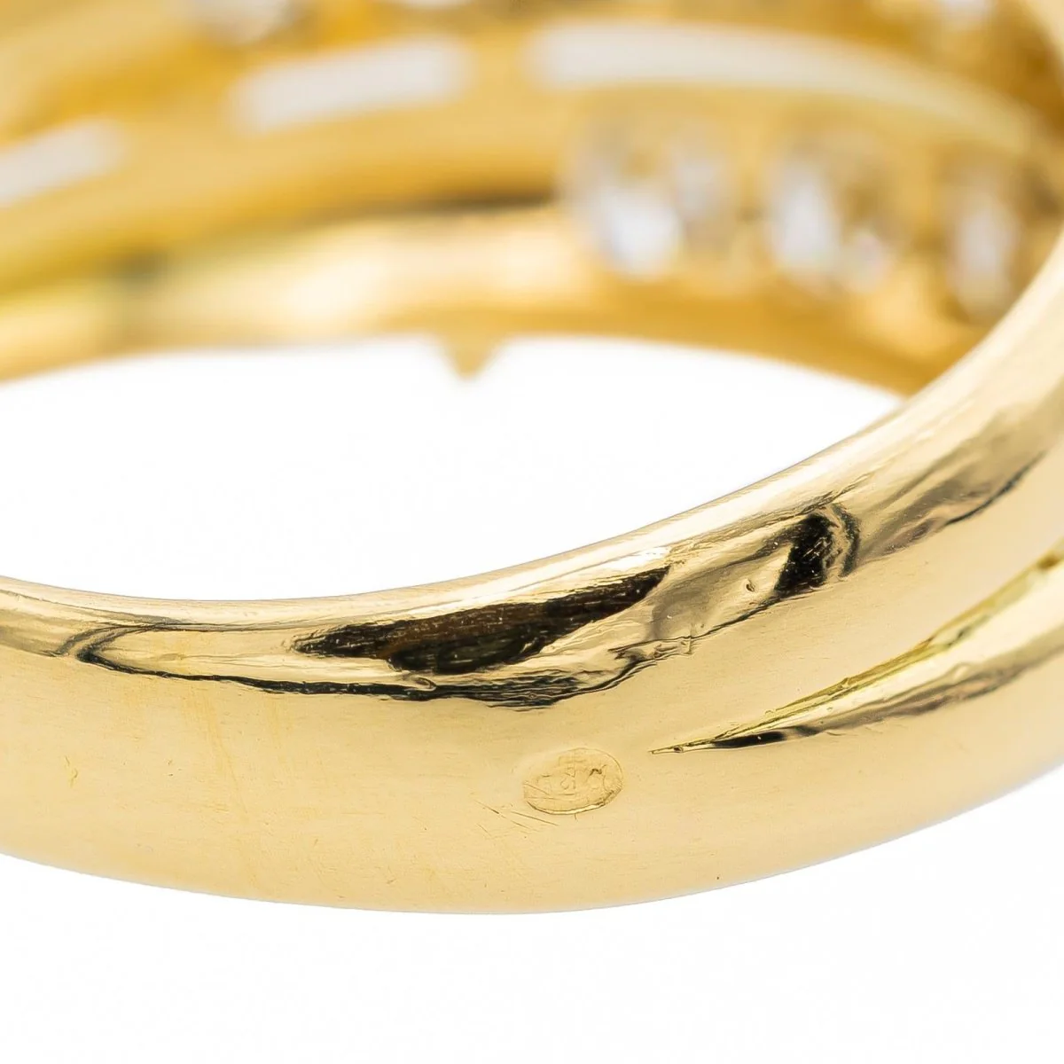 Bague Or jaune Diamant - Image 6