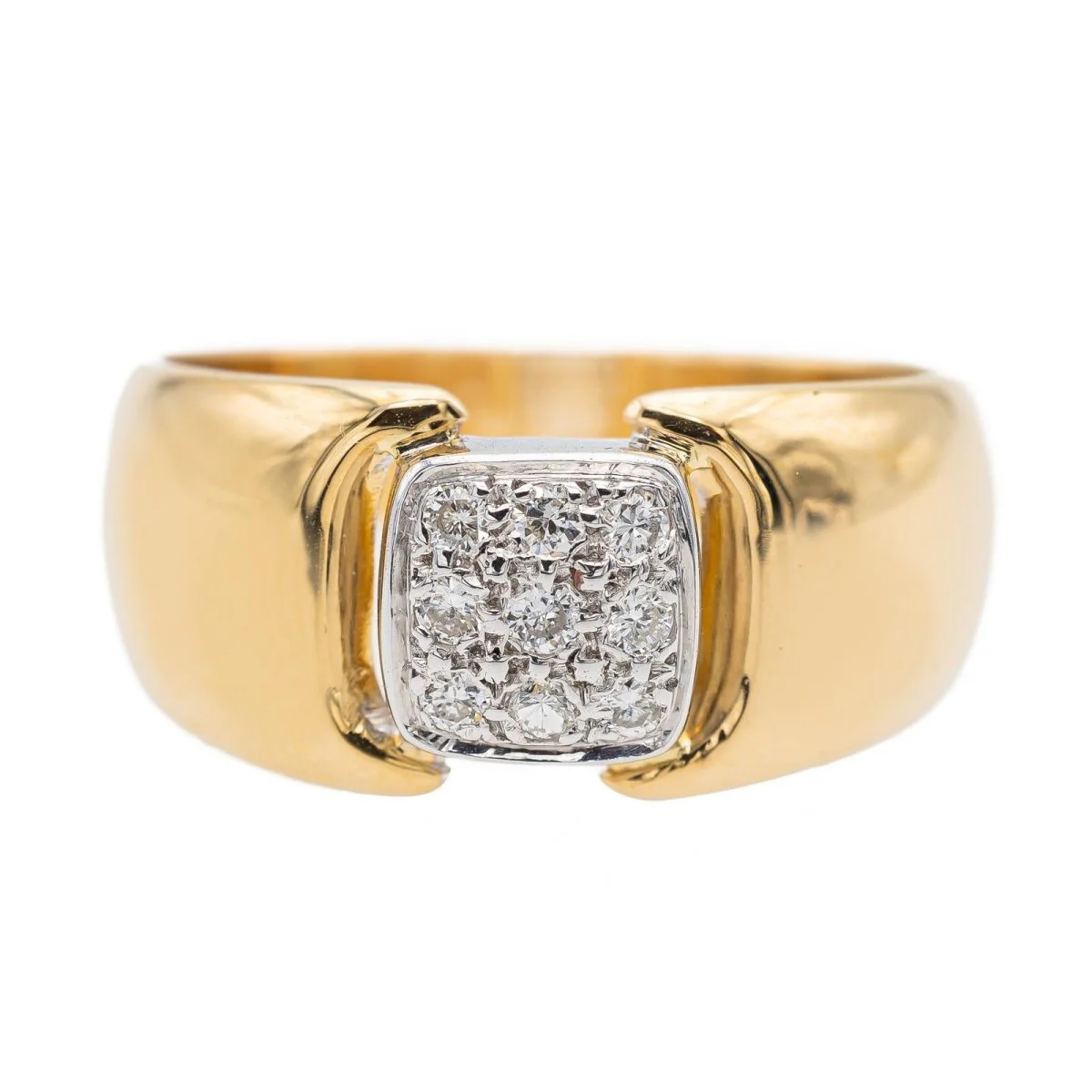 Bague Or jaune Diamant