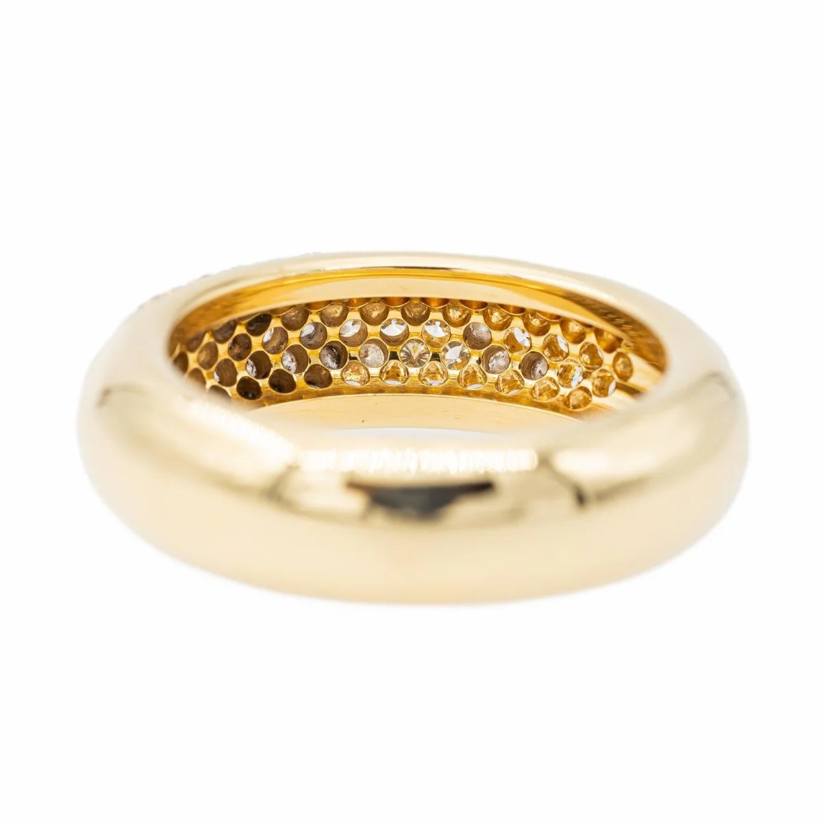 Bague Or jaune Diamant - Image 4