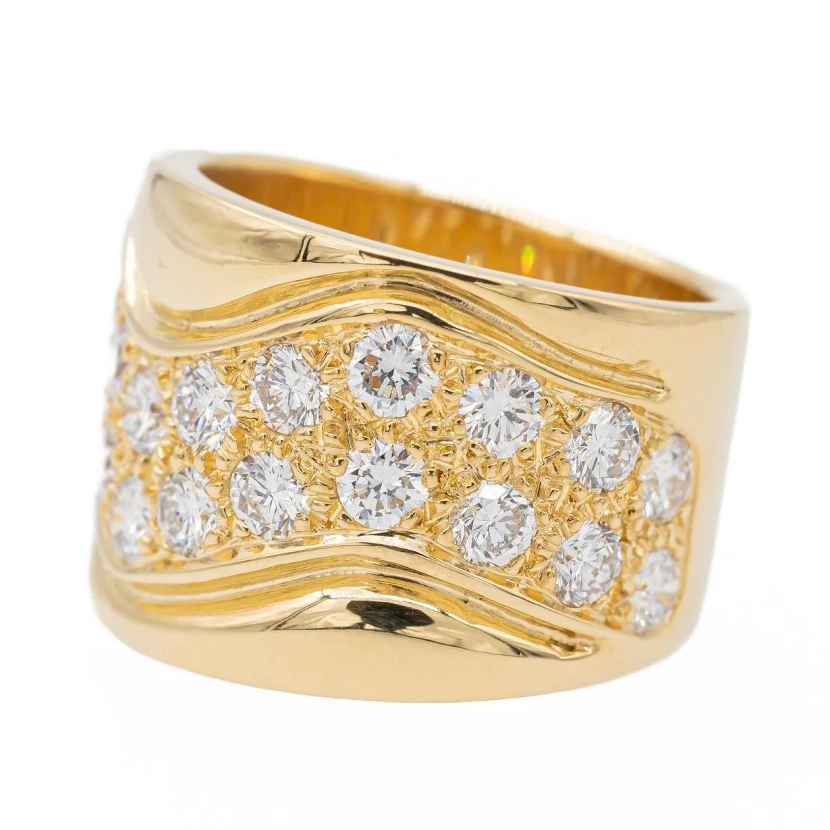 Bague Or jaune Diamant - Image 3