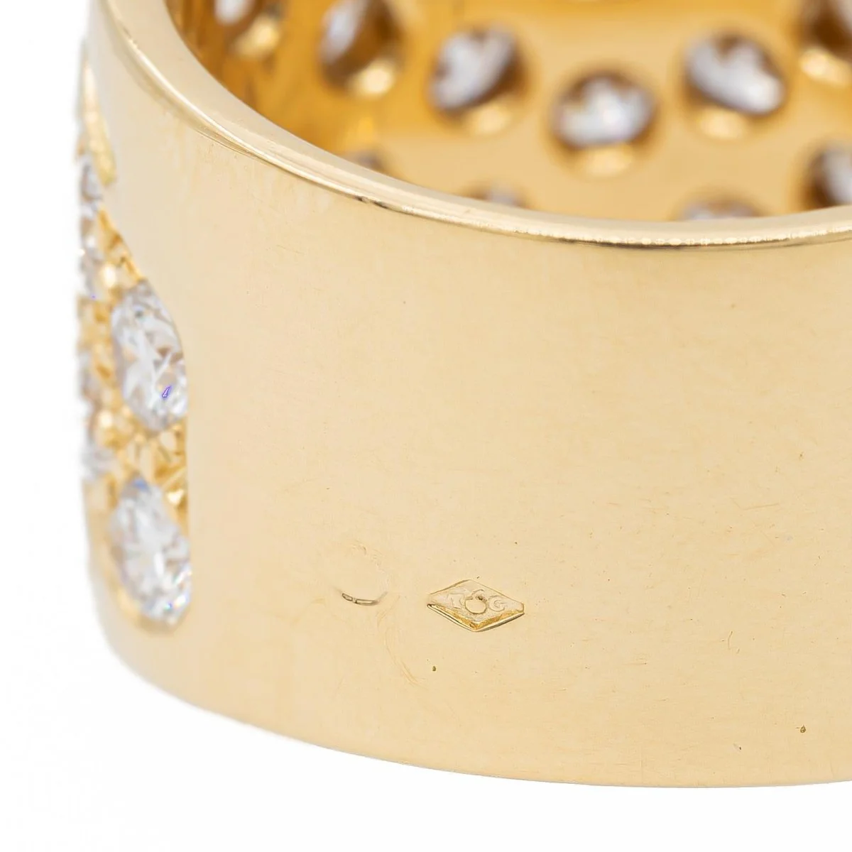 Bague Or jaune Diamant - Image 5