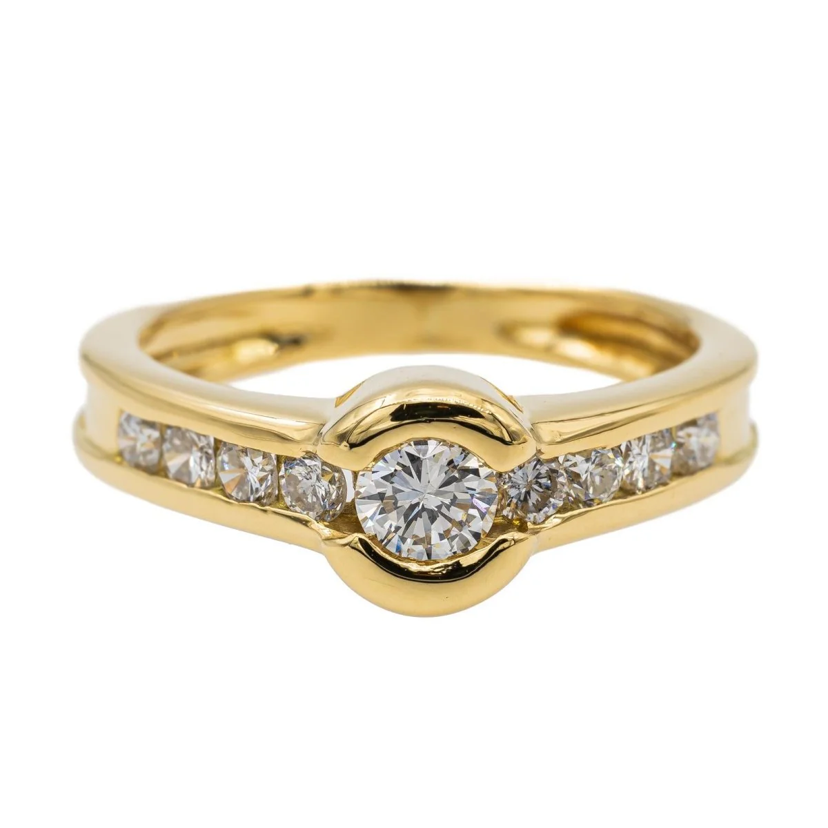 Bague Or jaune Diamant