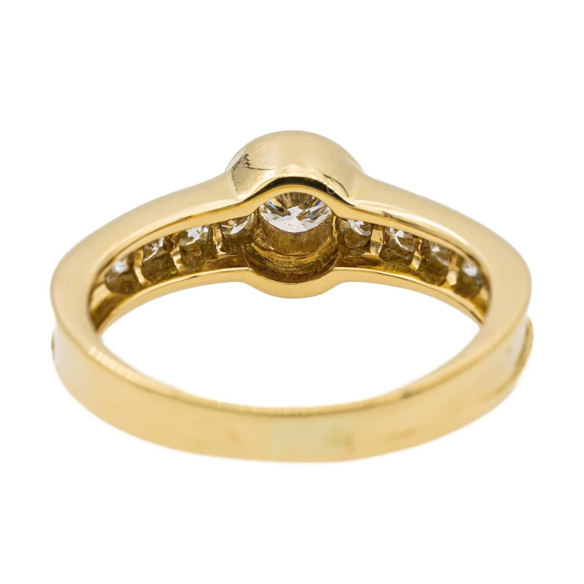 Bague Or jaune Diamant - Image 5