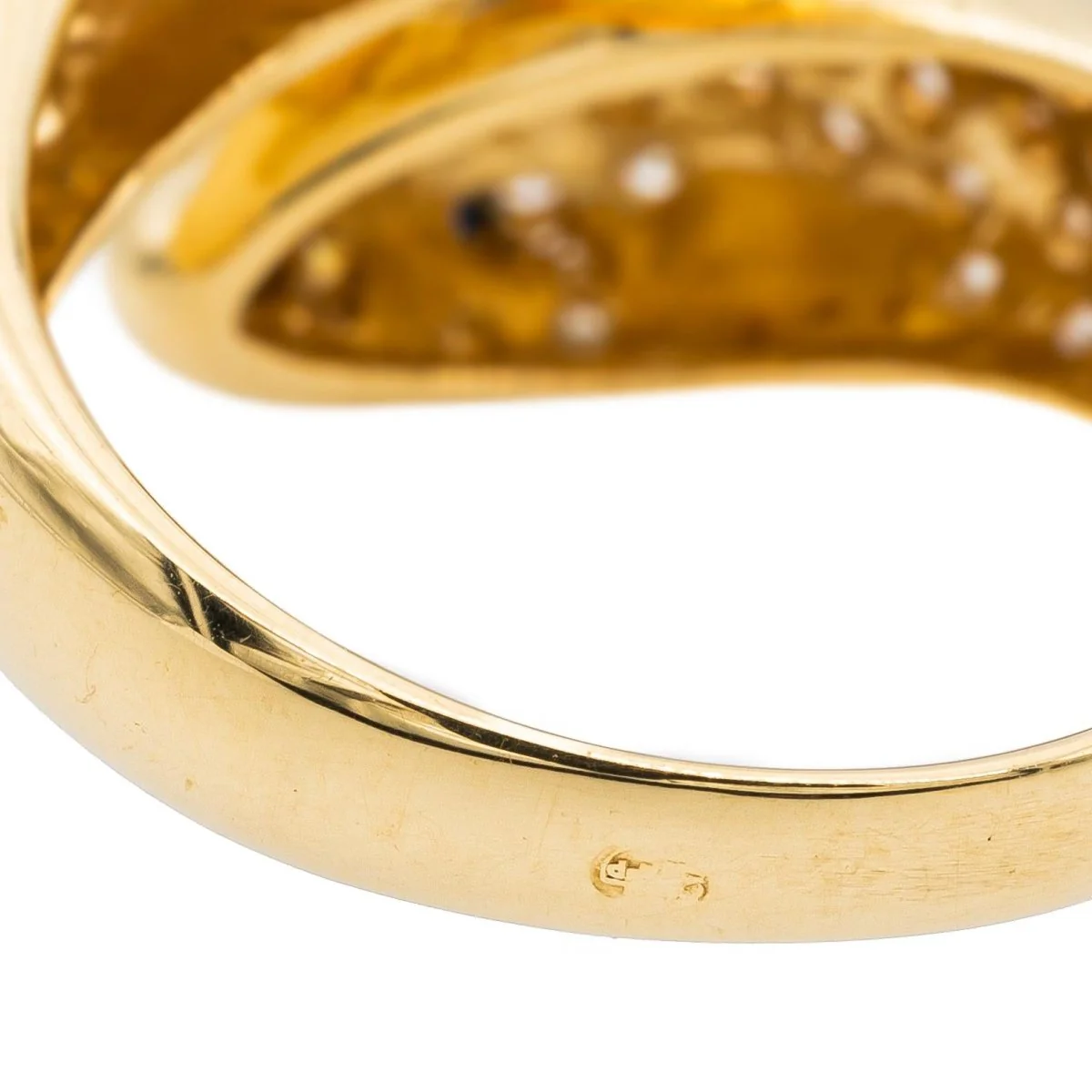 Bague Or jaune Diamant - Image 6