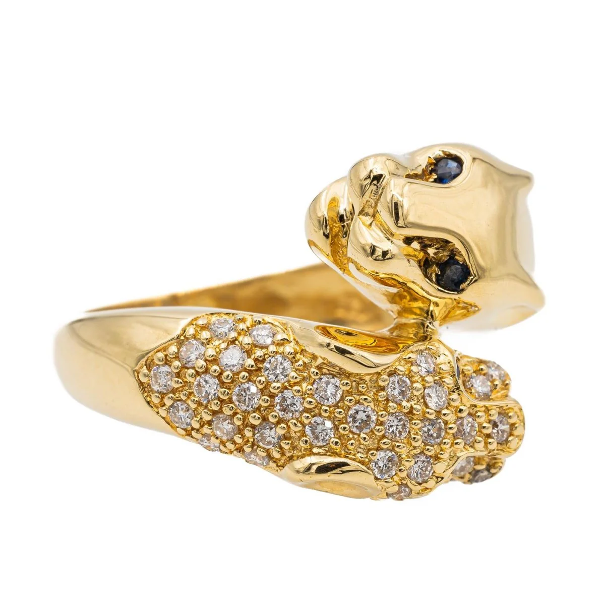 Bague Or jaune Diamant - Image 7