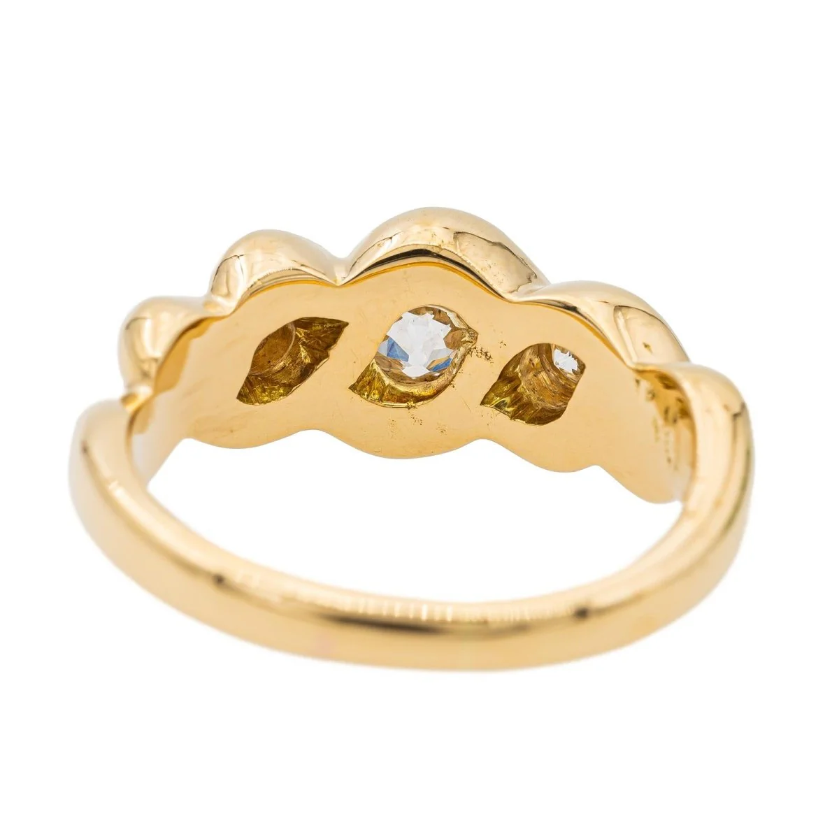 Bague Or jaune Diamant - Image 5