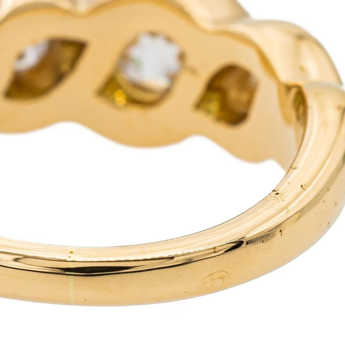 Bague Or jaune Diamant - Image 6