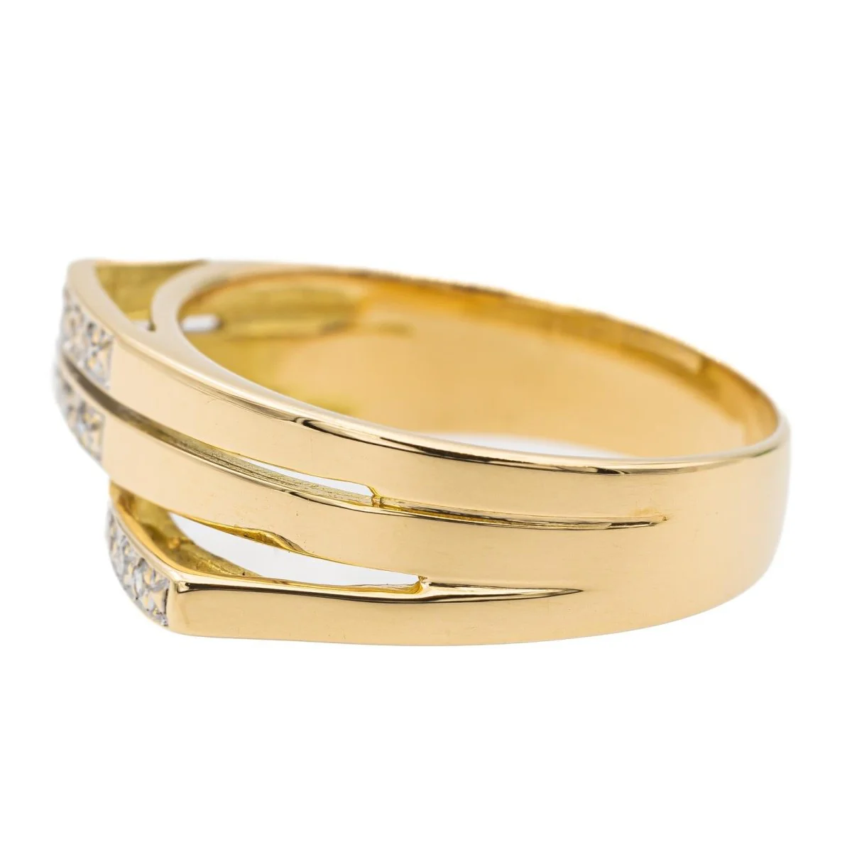 Bague Or jaune Diamant - Image 4