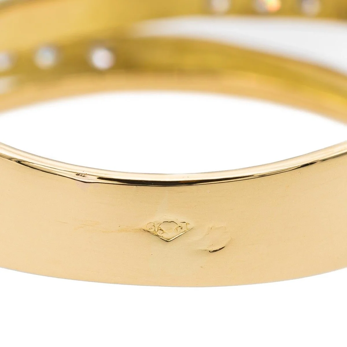 Bague Or jaune Diamant - Image 6
