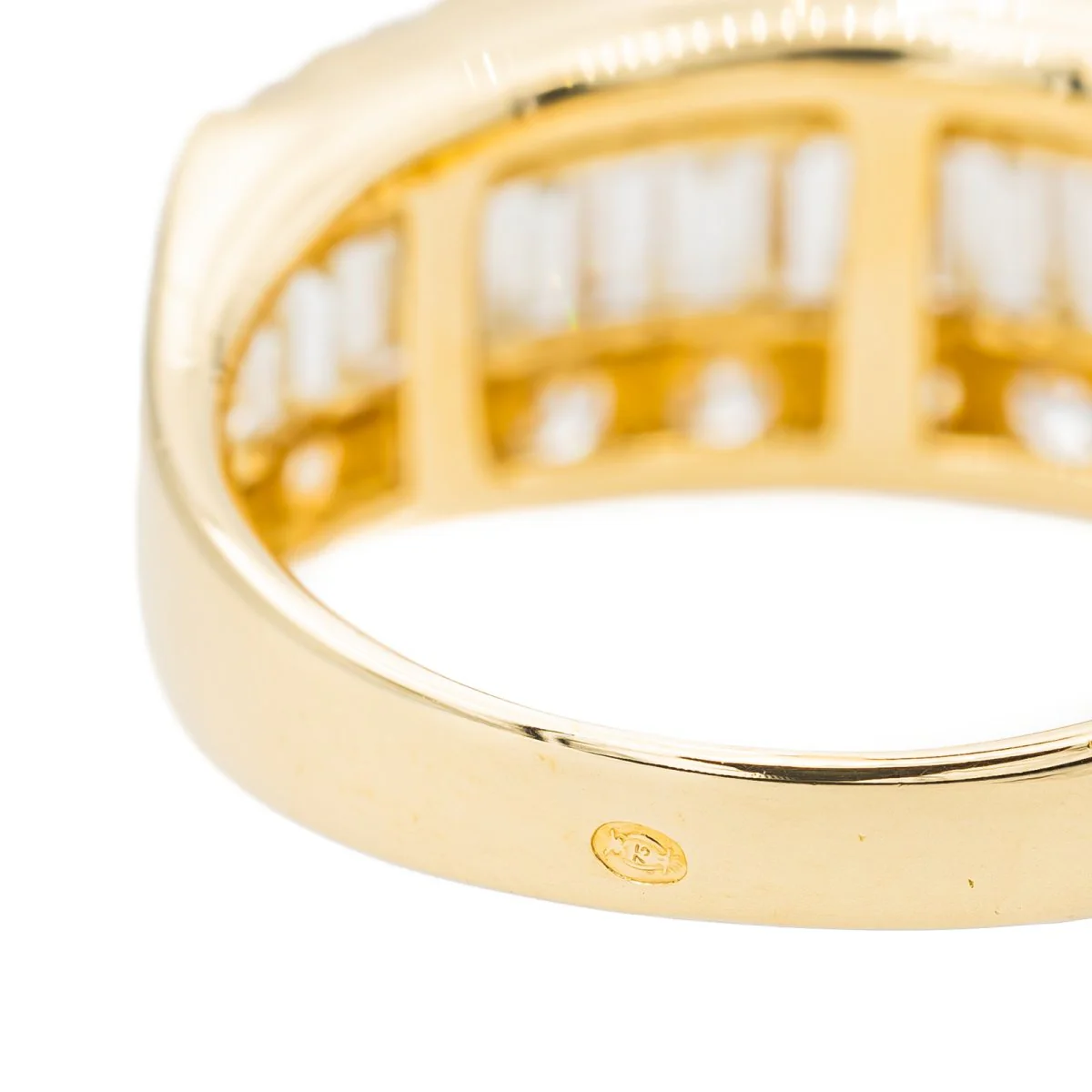 Bague Or jaune Diamant - Image 6