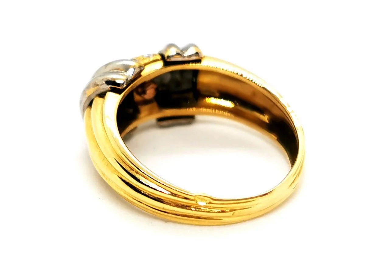 Bague Or jaune Diamant - Image 4