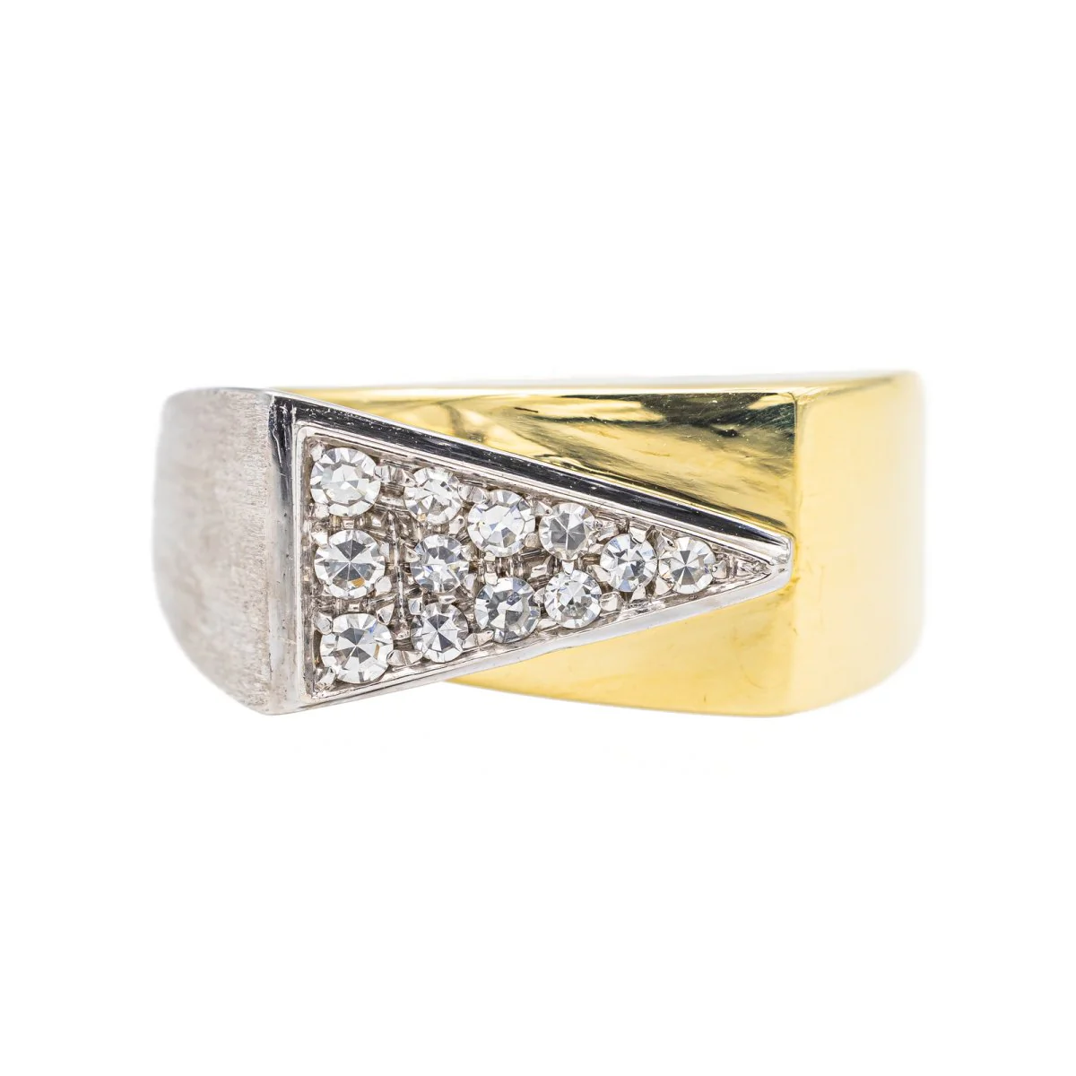 Bague Or jaune Diamant
