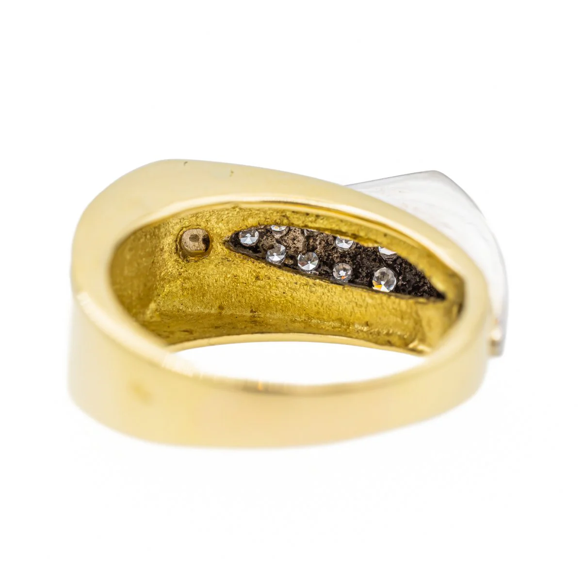 Bague Or jaune Diamant - Image 5
