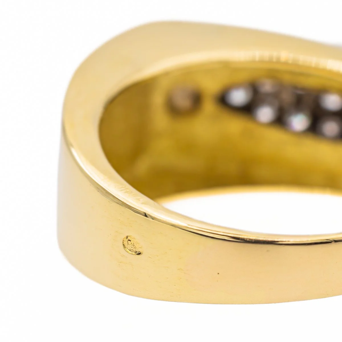 Bague Or jaune Diamant - Image 6