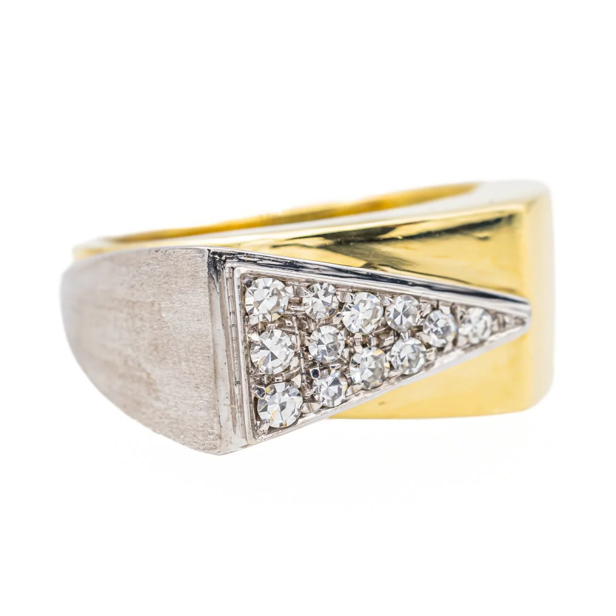 Bague Or jaune Diamant - Image 7