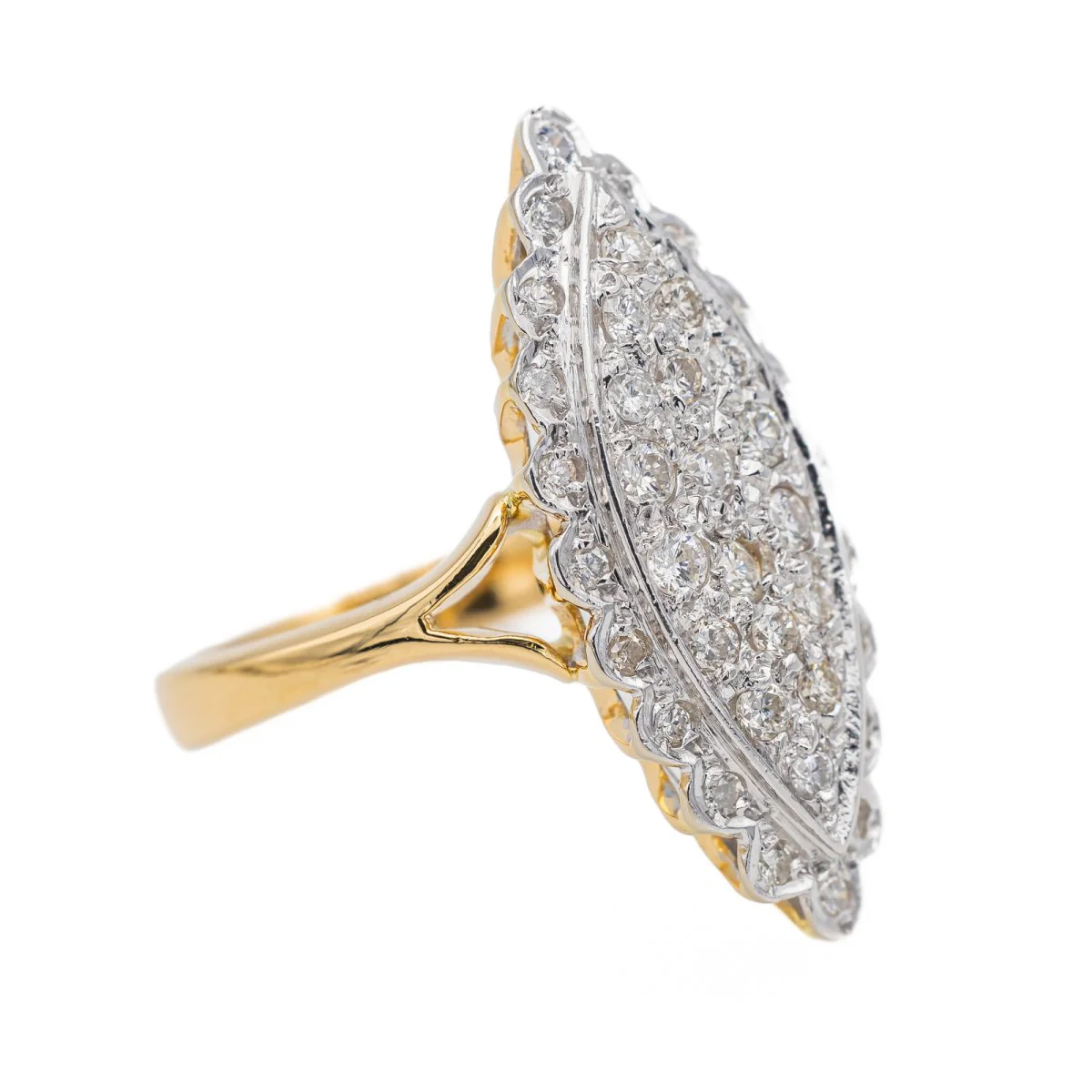 Bague Or jaune Diamant - Image 6