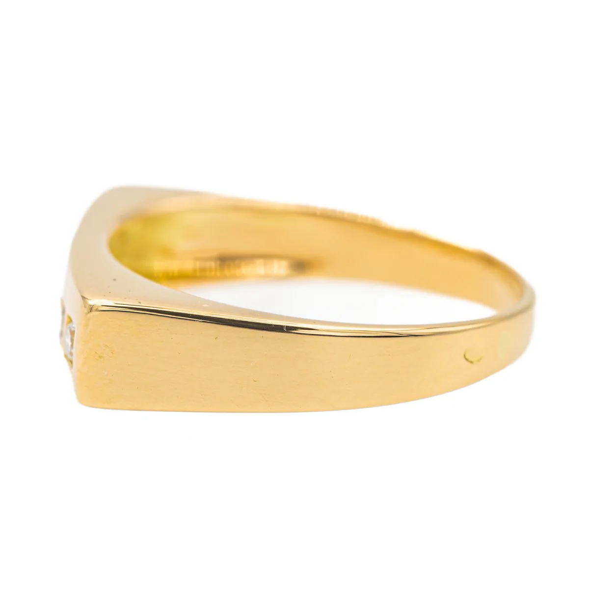 Bague Or jaune Diamant - Image 4