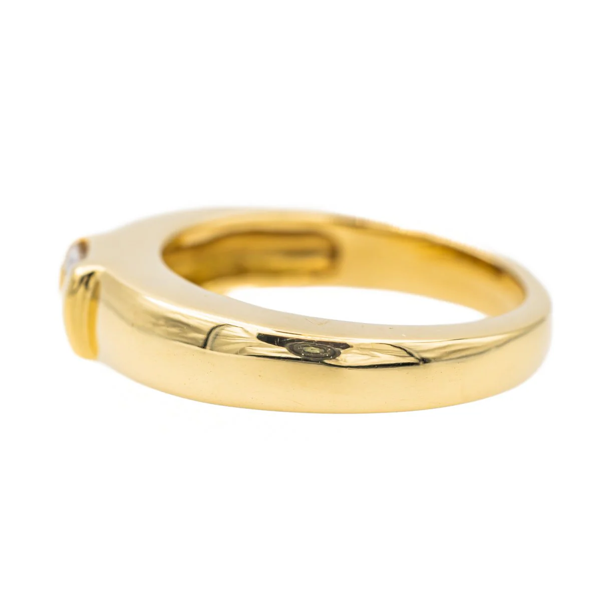 Bague Or jaune Diamant - Image 4