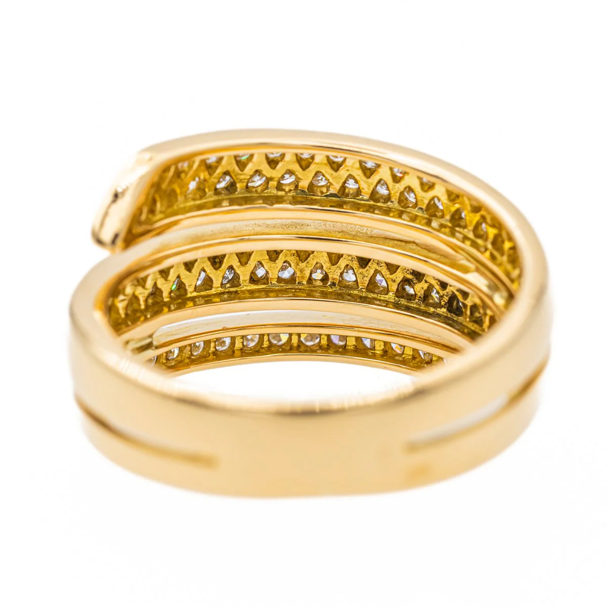 Bague Or jaune Diamant - Image 5