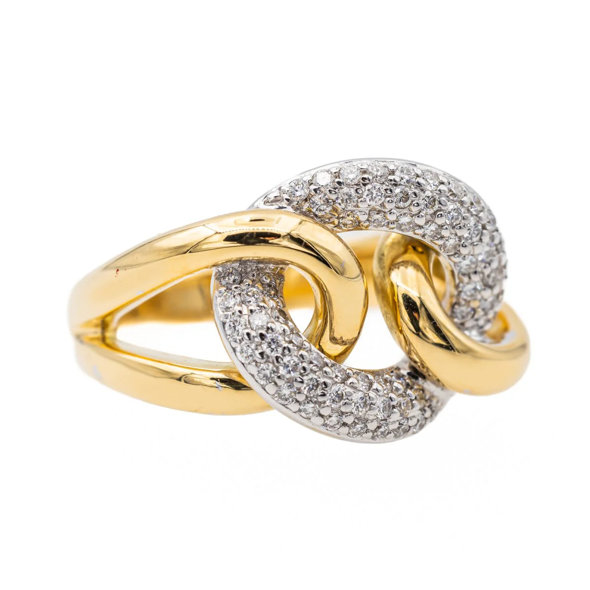 Bague Or jaune Diamant - Image 7