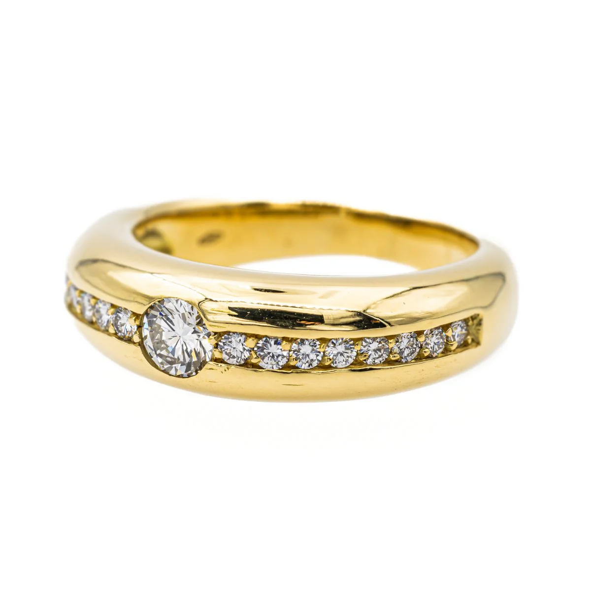 Bague Or jaune Diamant - Image 3