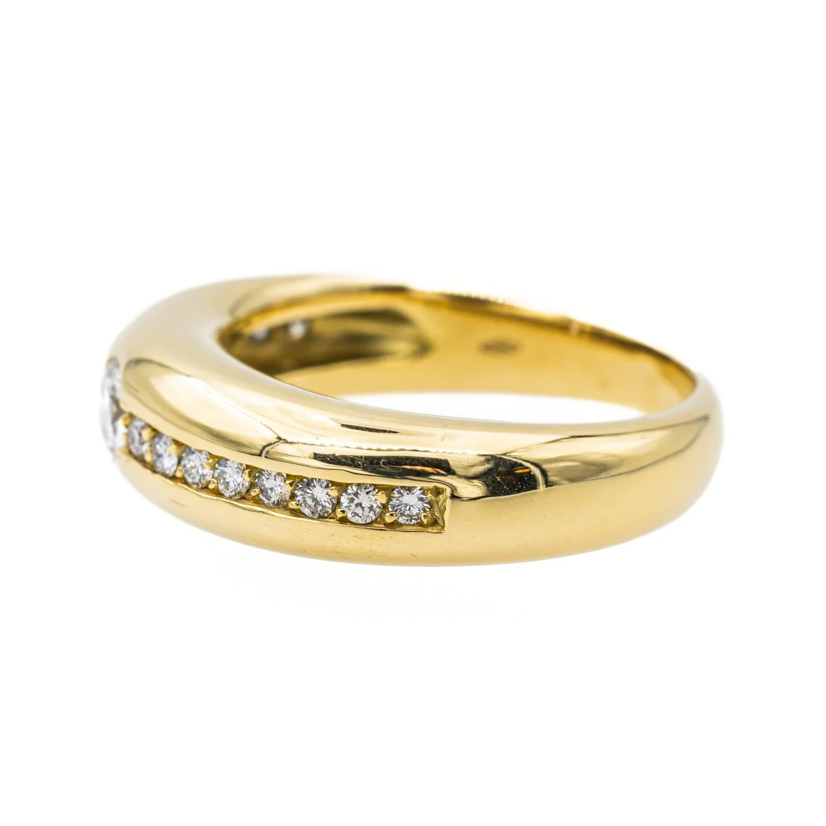 Bague Or jaune Diamant - Image 4