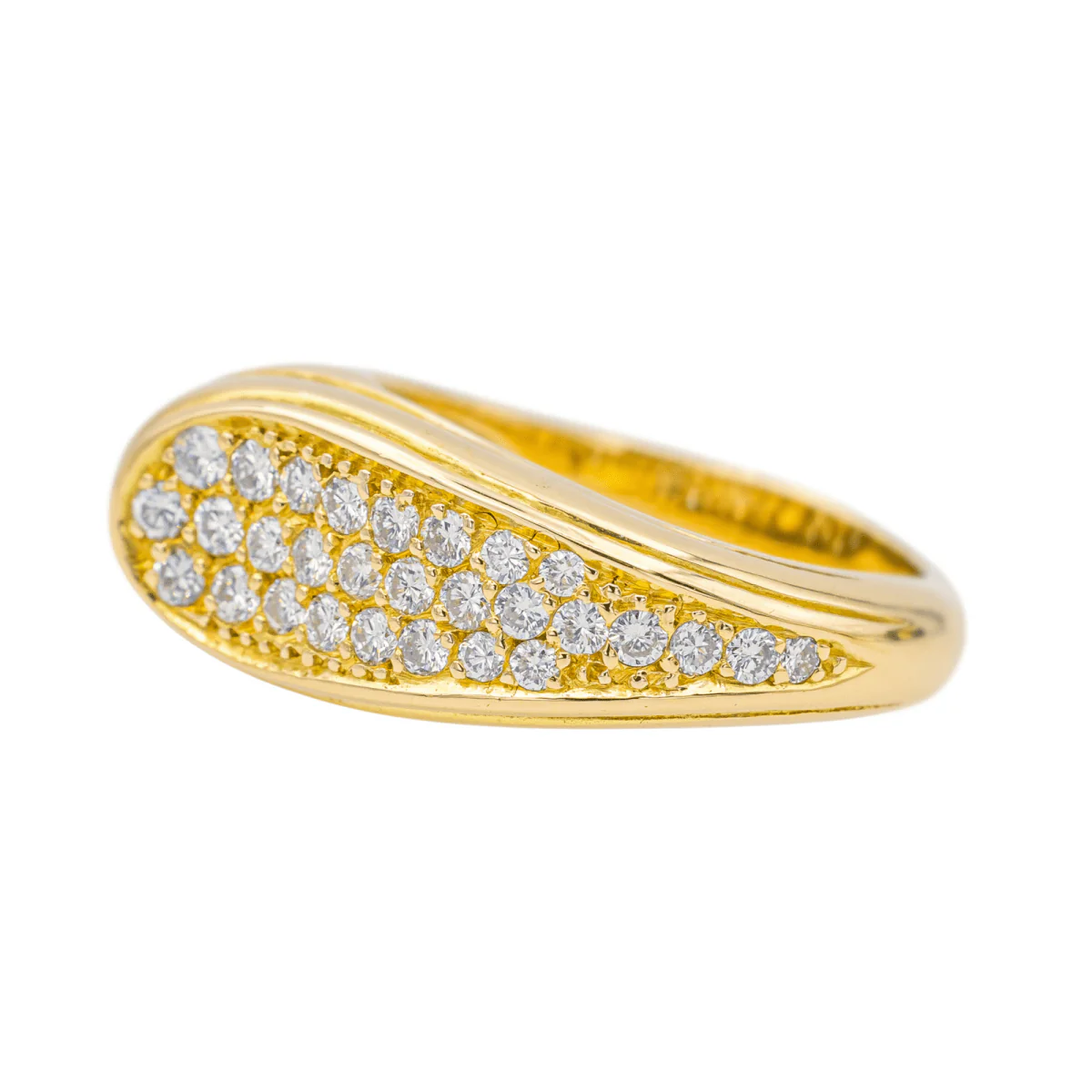 Bague Jonc en or jaune. etdiamants - Image 4