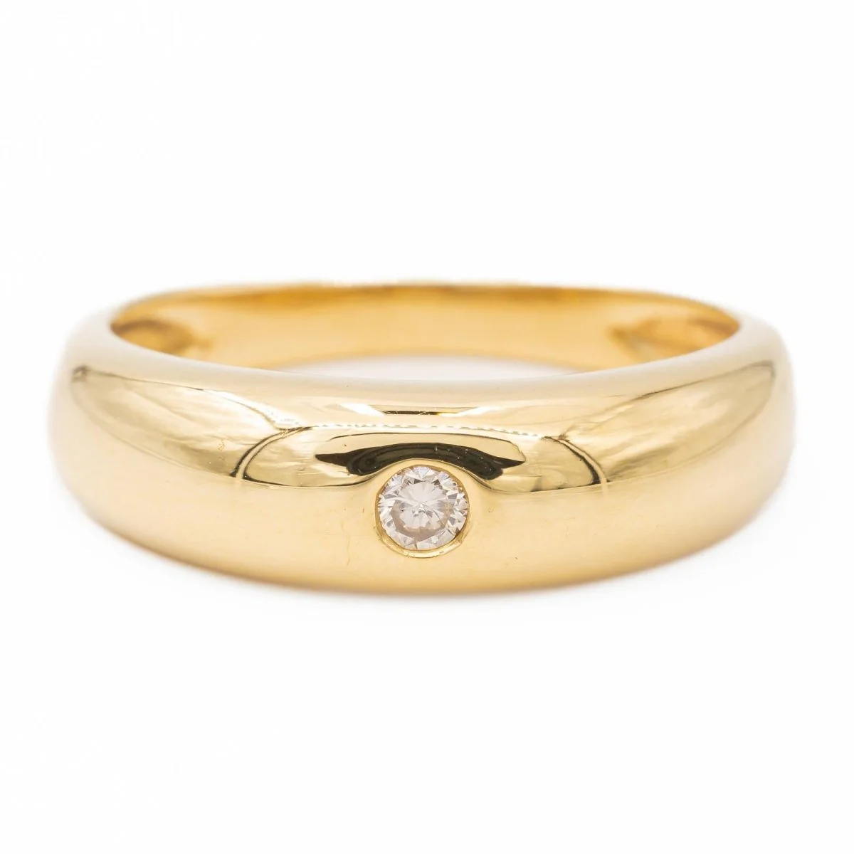 Bague Or jaune  Diamant