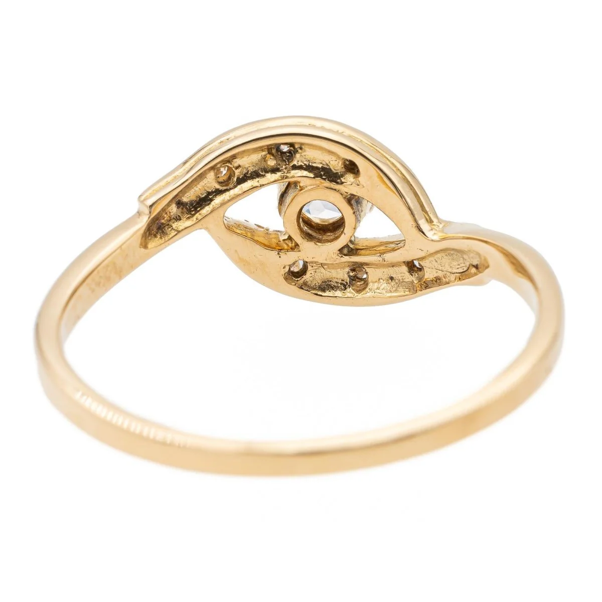 Bague Or jaune Diamant - Image 5