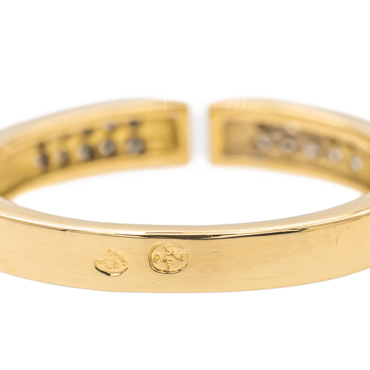 Bague Or jaune Diamant - Image 6