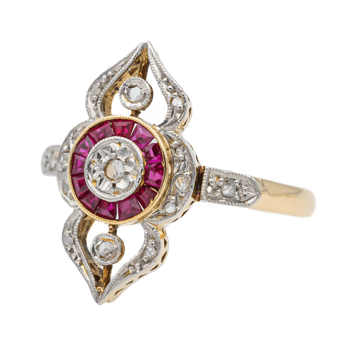 Bague Or jaune Diamant - Image 3