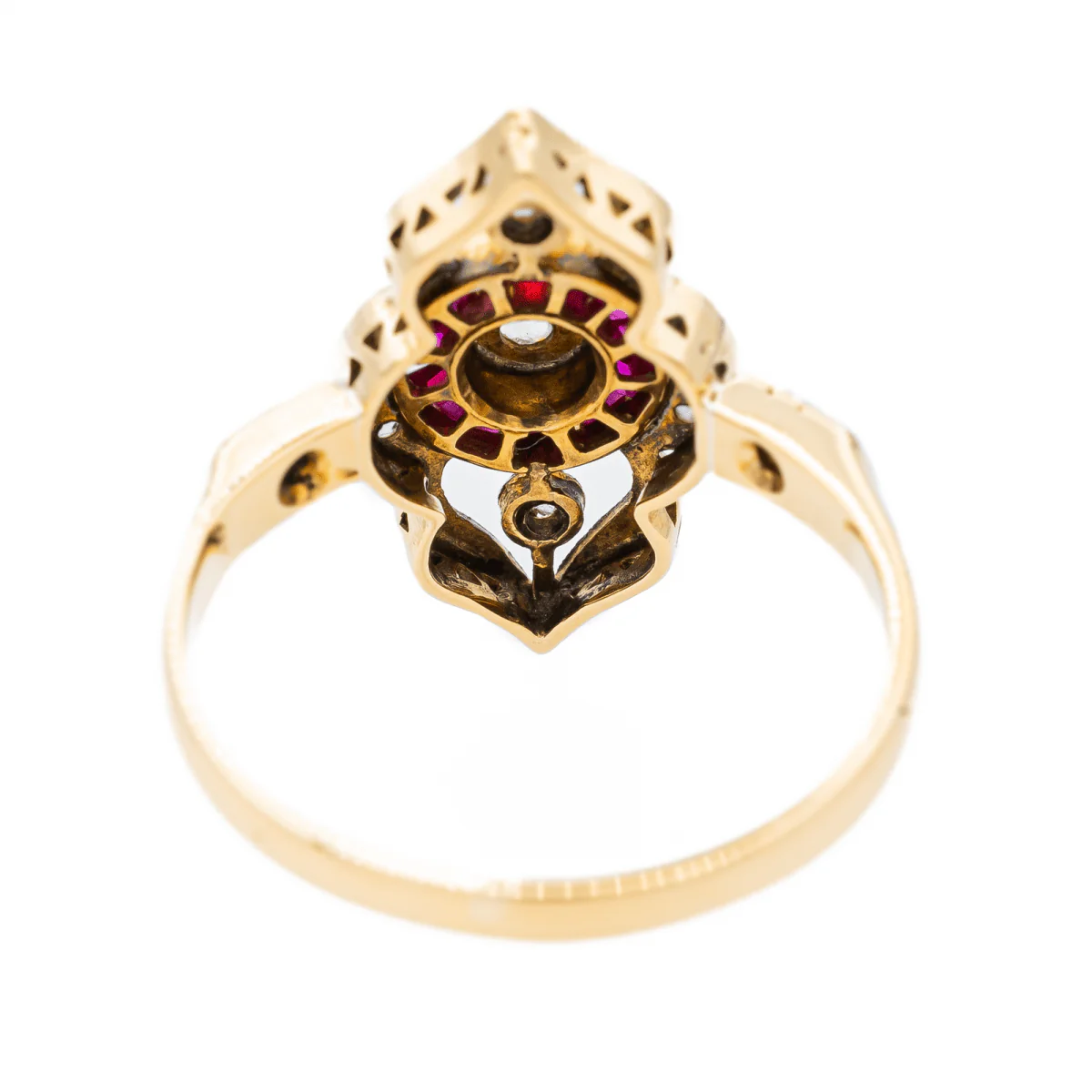 Bague Or jaune Diamant - Image 5