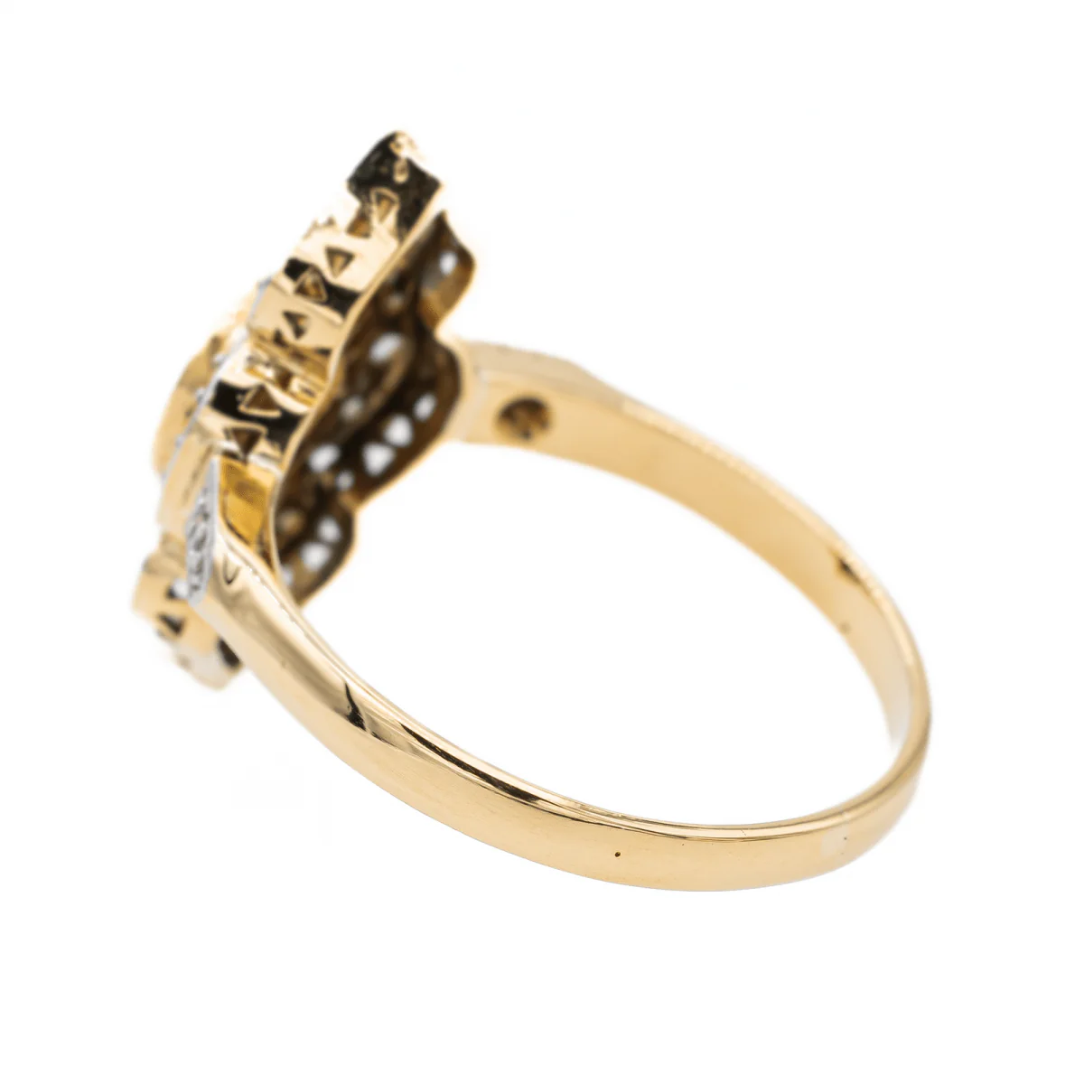 Bague Or jaune Diamant - Image 6