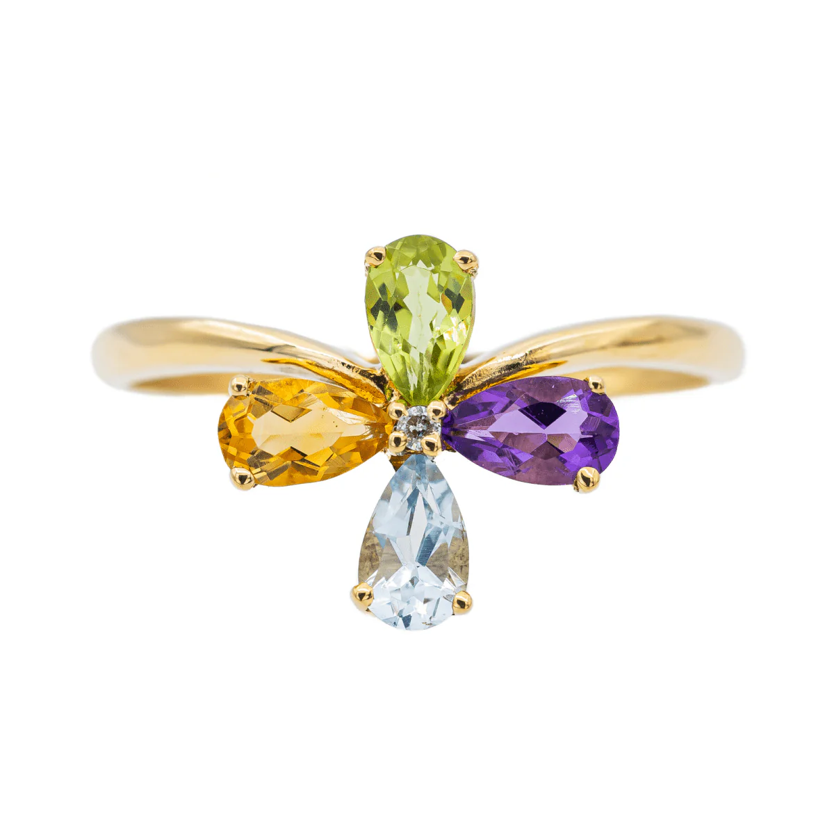 Bague Or jaune Diamant