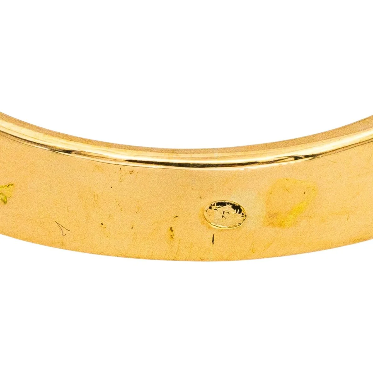 Bague en or jaune et diamants - Image 7