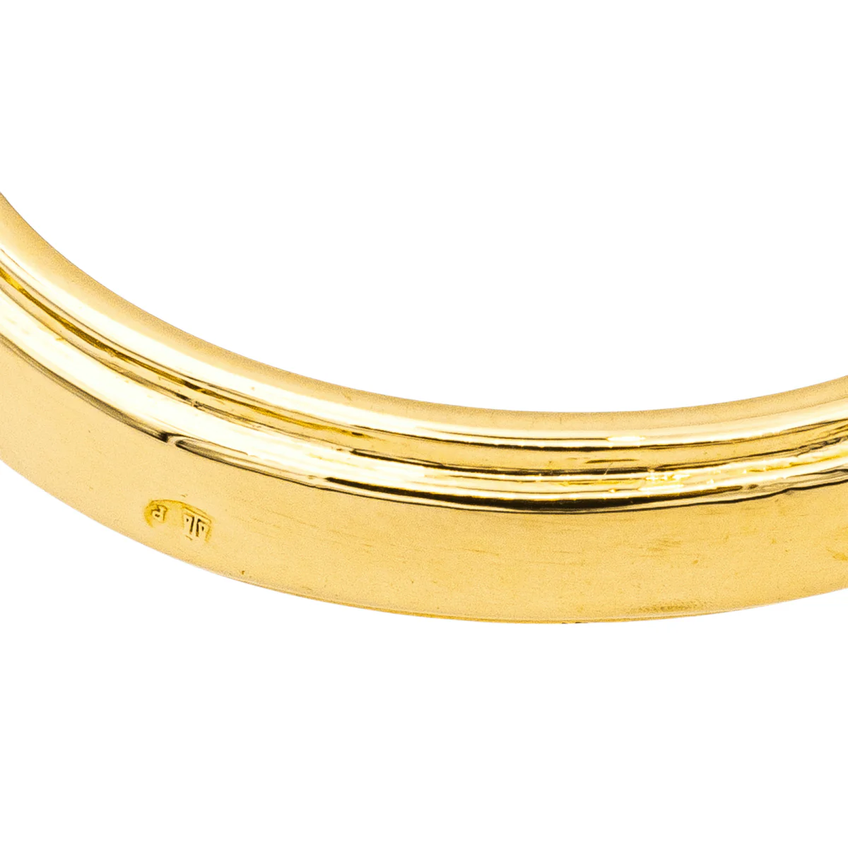 Bague en or jaune, or blanc et diamants - Image 8