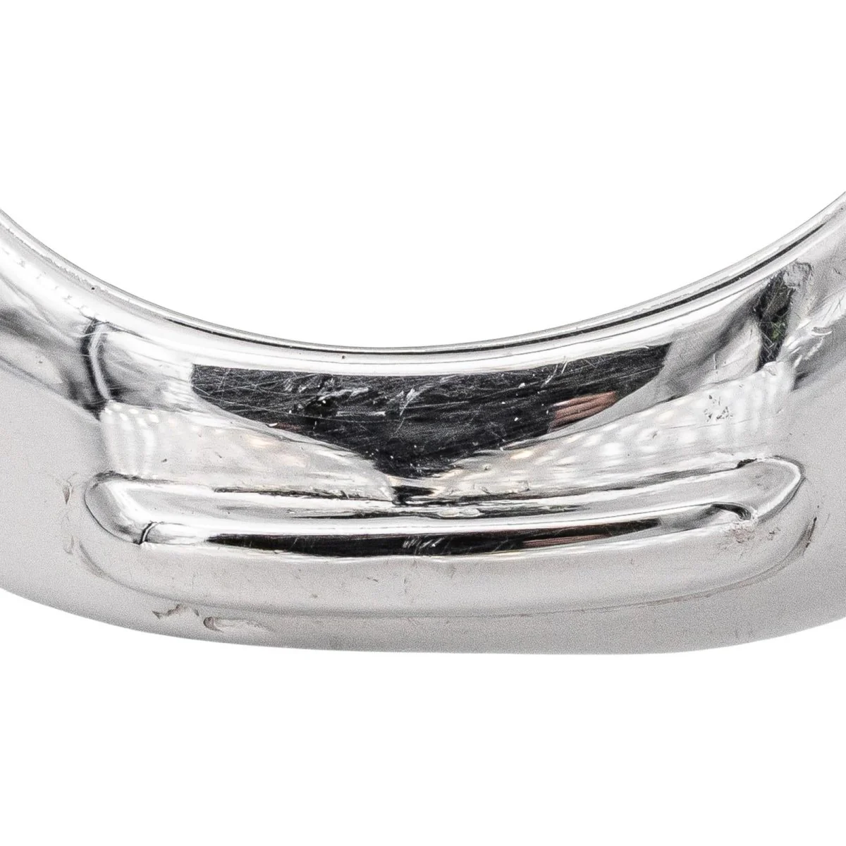 Bague en or blanc et diamants - Image 7