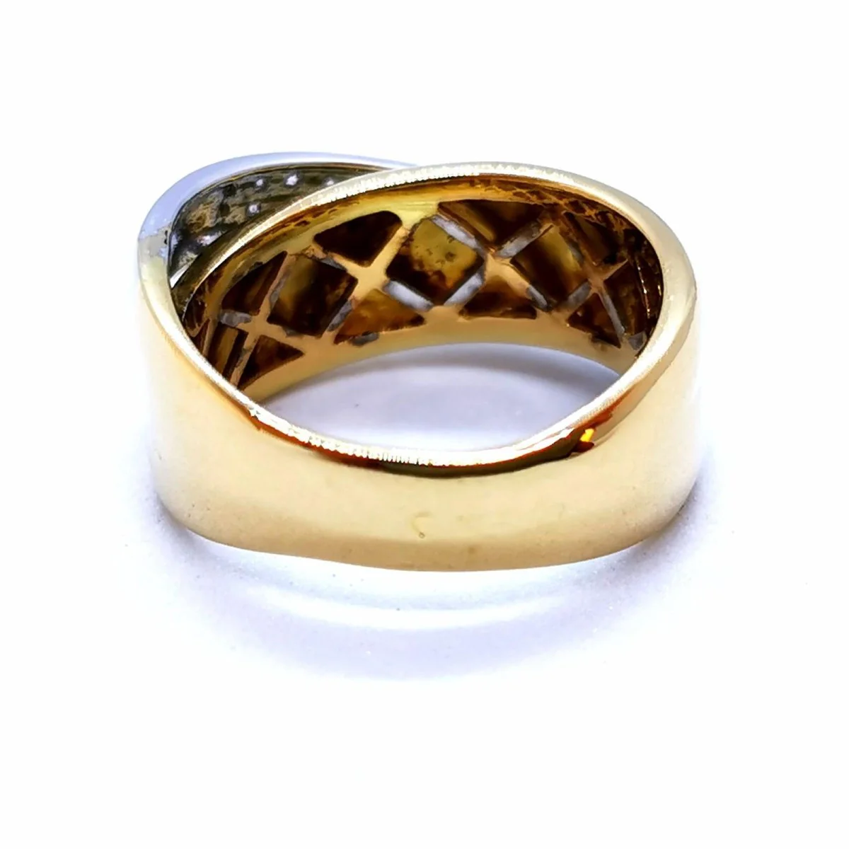 Bague Or jaune Diamant - Image 4