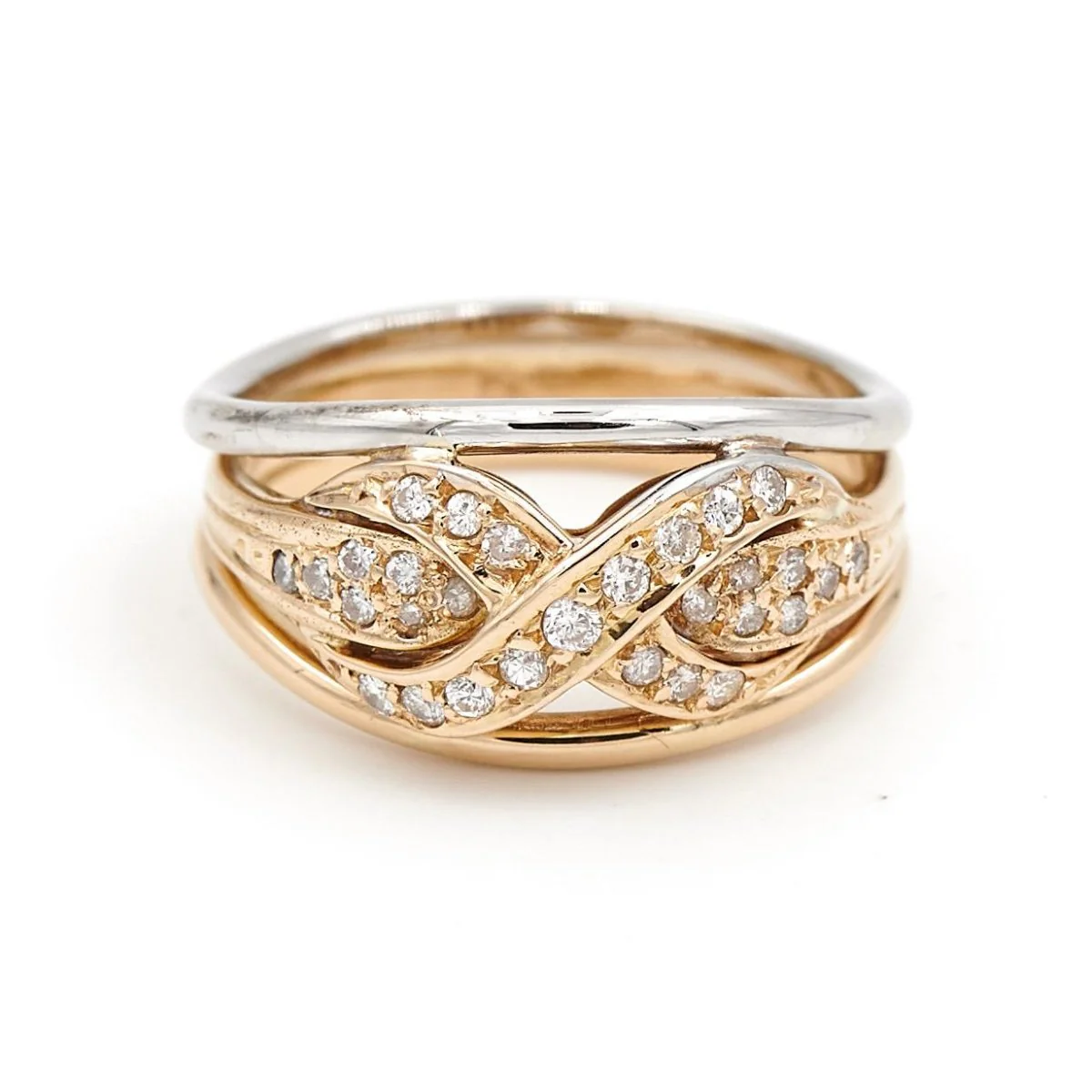 Bague Or jaune Diamant