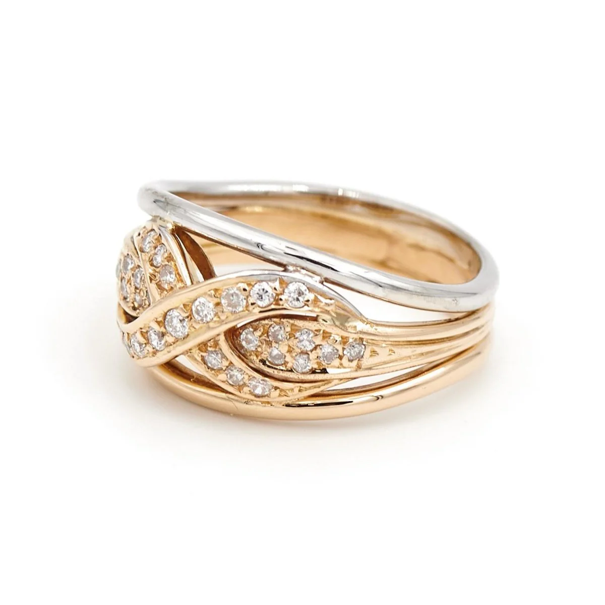 Bague Or jaune Diamant - Image 3